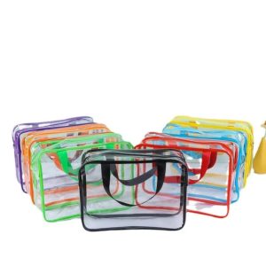 Transparent toiletry bag